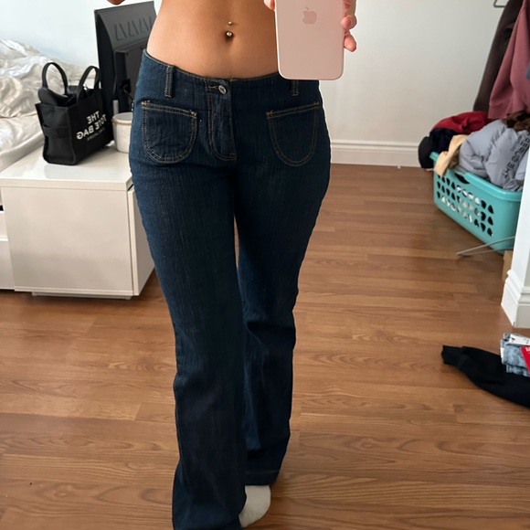 brandy melville low rise jeans - Picture 1 of 4